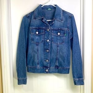 United Colors of Benetton - Jean Bomber Jacket XS